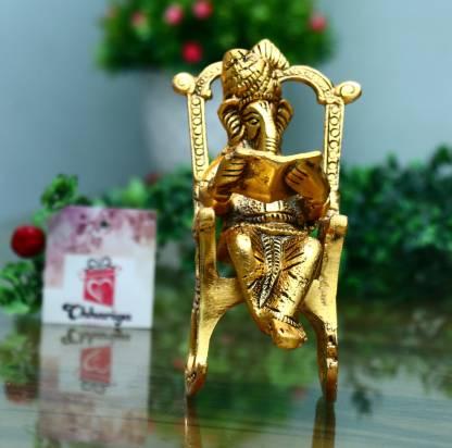 Golden Lord Ganesha Statue