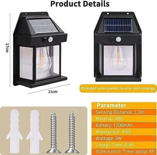 Solar wall Mount LED Lamp (Buy 1 Get 1 G