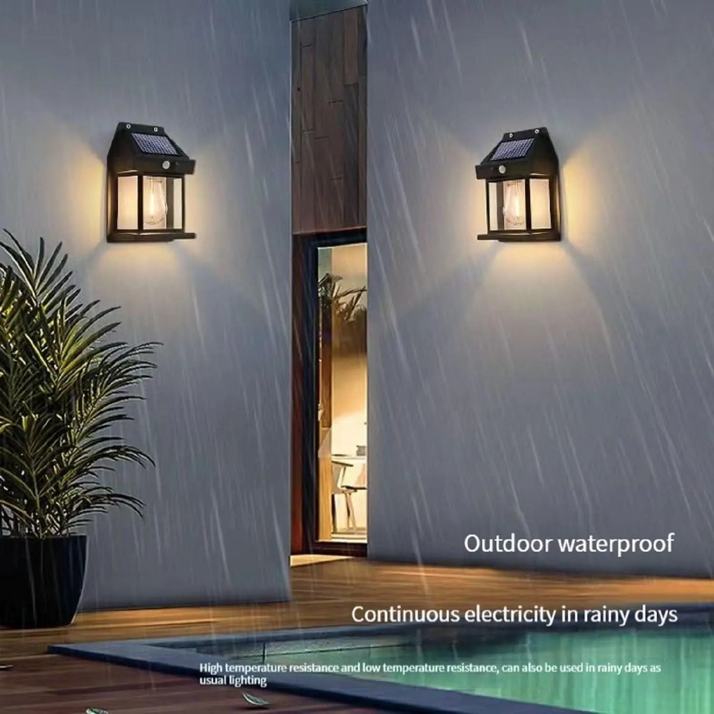 Solar wall Mount LED Lamp (Buy 1 Get 1 G